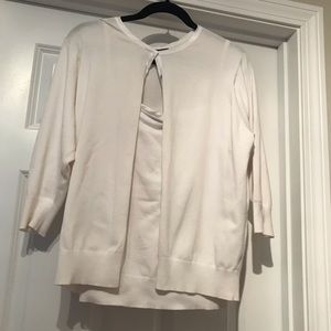 Gap tank and cardigan set. Tank has tags.